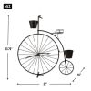 Old-Fashioned Bicycle Plant Stand