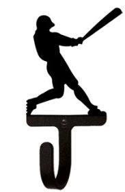 Baseball Player - Wall Hook Small