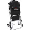 VEVOR Stair Climbing Cart 50L Foldable Shopping Cart w/ Waterproof Bag & Seat