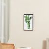 Giraffe Metal Art Moss Wall Decor