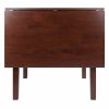 Perrone Drop Leaf Dining Table; Walnut