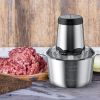 Electric Meat Grinder, Adjustable Electric Grinder, 300w Meat Processing Machine With 3l Capacity Bowl, Meat Chopper Machine With Dual Layer Cutting