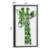 Giraffe Metal Art Moss Wall Decor