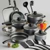 18-piece cookware set non-stick