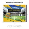 [Personalization Only] Official NFL Packers - 62" x 84" Personalized Washable Rug