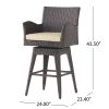 PE SWIVEL ARM BAR STOOL